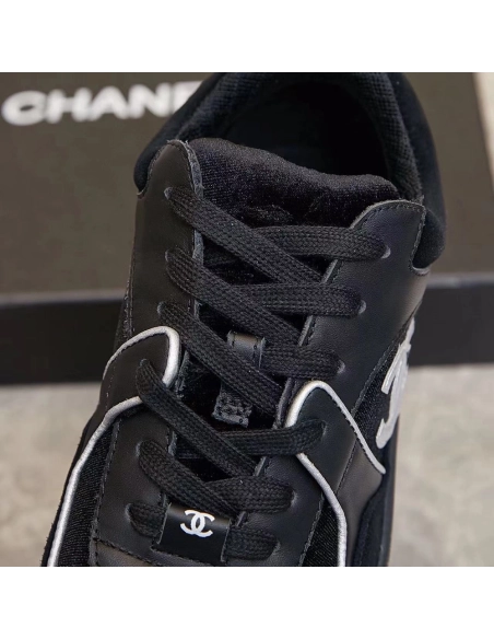 Chanel Multicolor Velvet and Leather CC Low Top Reps Sneakers,CHANEL SNEAKERS,Other Brand Reps Sneakers