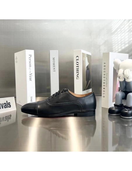 Christian Louboutin Men Greggo Laceup shoes Black,Christian Louboutin Reps Sneakers,Other Brand Reps Sneakers