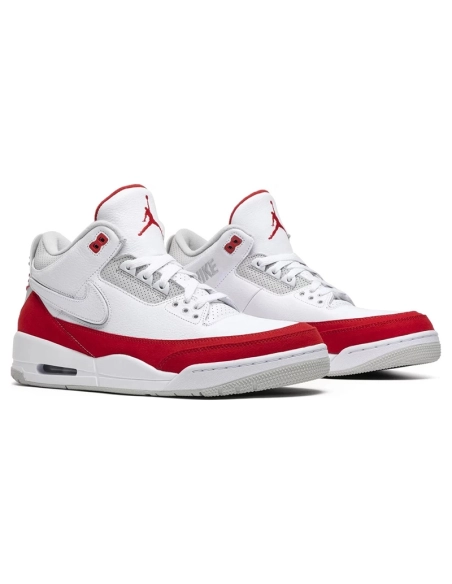 Jordan 3 Retro Tinker White University Red CJ0939 100,AIR JORDAN 3,Air Jordan
