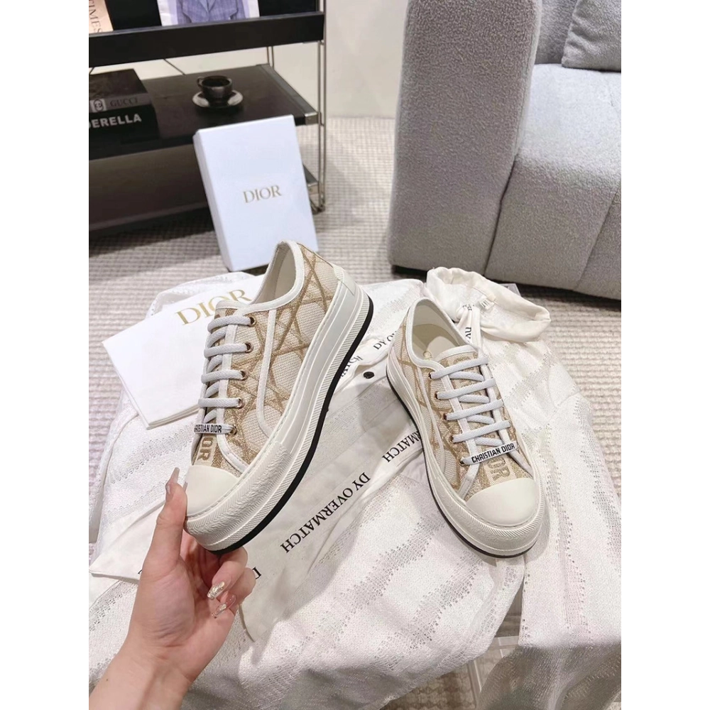 Dior Or WalknDior Platform Sneaker,DIOR Reps Sneakers,Other Brand Reps Sneakers