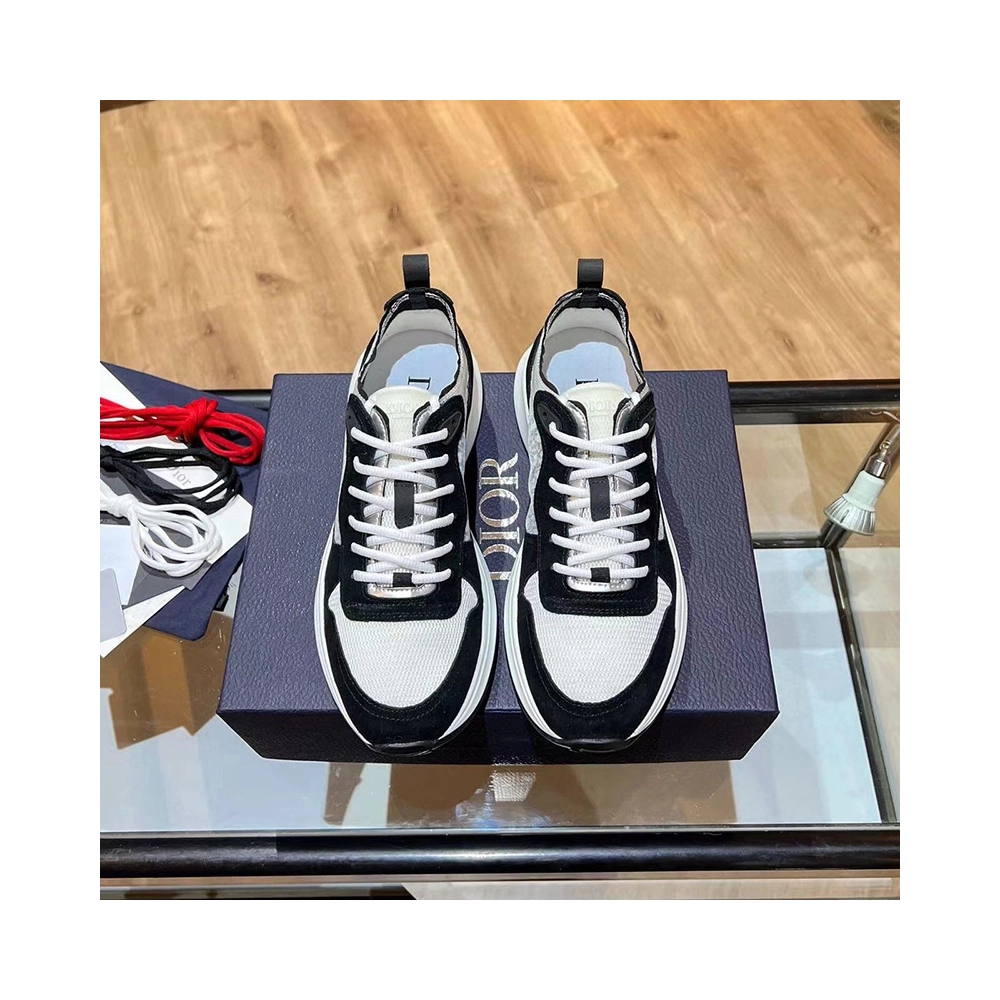 Dior B25 Runner Navy Blue Oblique Jacquard,DIOR Reps Sneakers,Other Brand Reps Sneakers