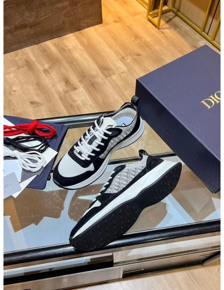 Dior B25 Runner Navy Blue Oblique Jacquard,DIOR Reps Sneakers,Other Brand Reps Sneakers