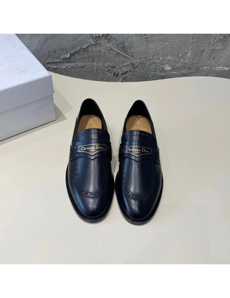 Dior Boy Loafer Black Calfskin,DIOR Reps Sneakers,Other Brand Reps Sneakers