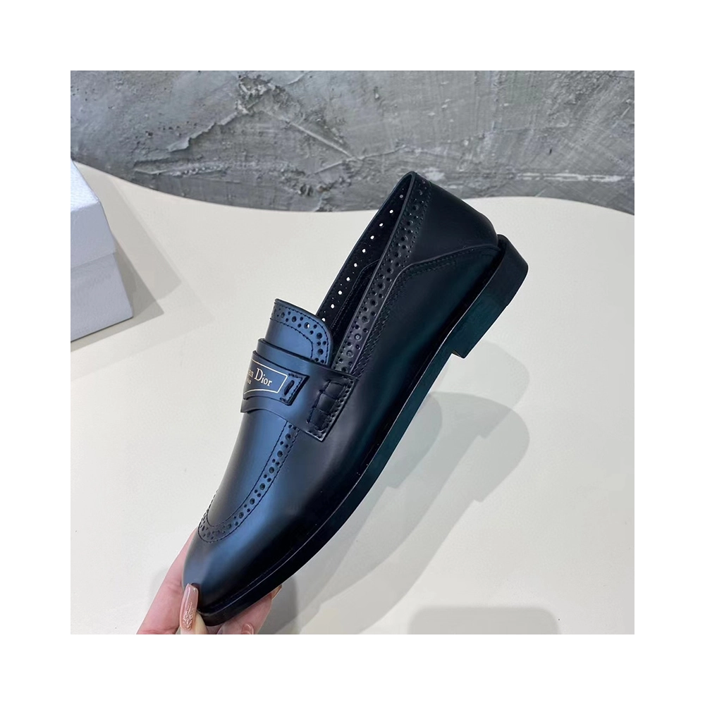 Dior Boy Loafer Black Calfskin,DIOR Reps Sneakers,Other Brand Reps Sneakers