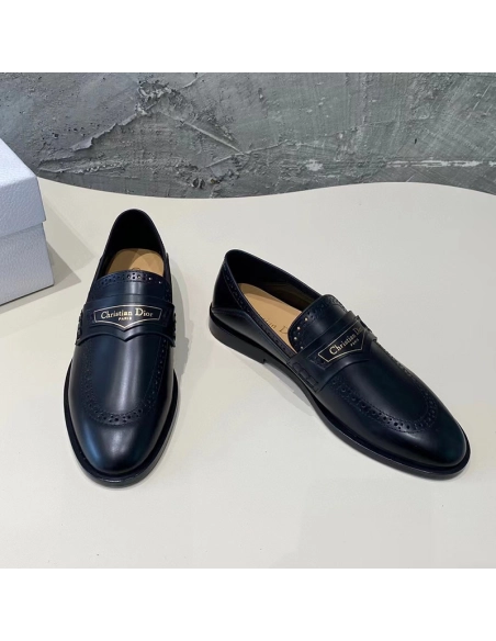 Dior Boy Loafer Black Calfskin,DIOR Reps Sneakers,Other Brand Reps Sneakers