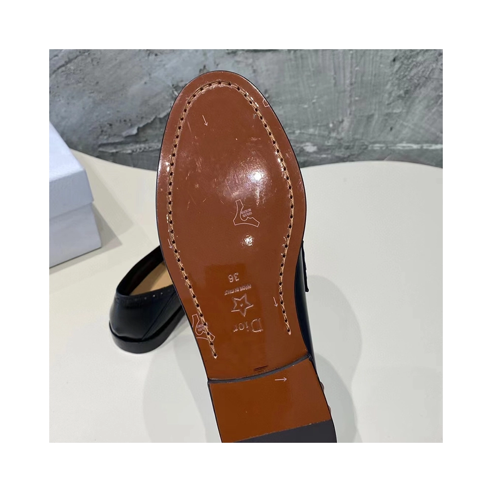 Dior Boy Loafer Black Calfskin,DIOR Reps Sneakers,Other Brand Reps Sneakers