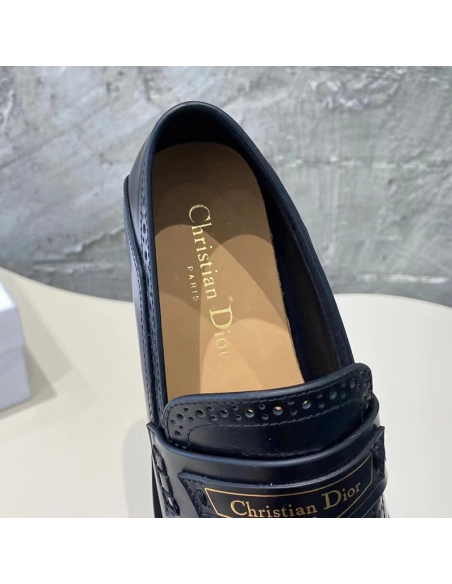 Dior Boy Loafer Black Calfskin,DIOR Reps Sneakers,Other Brand Reps Sneakers