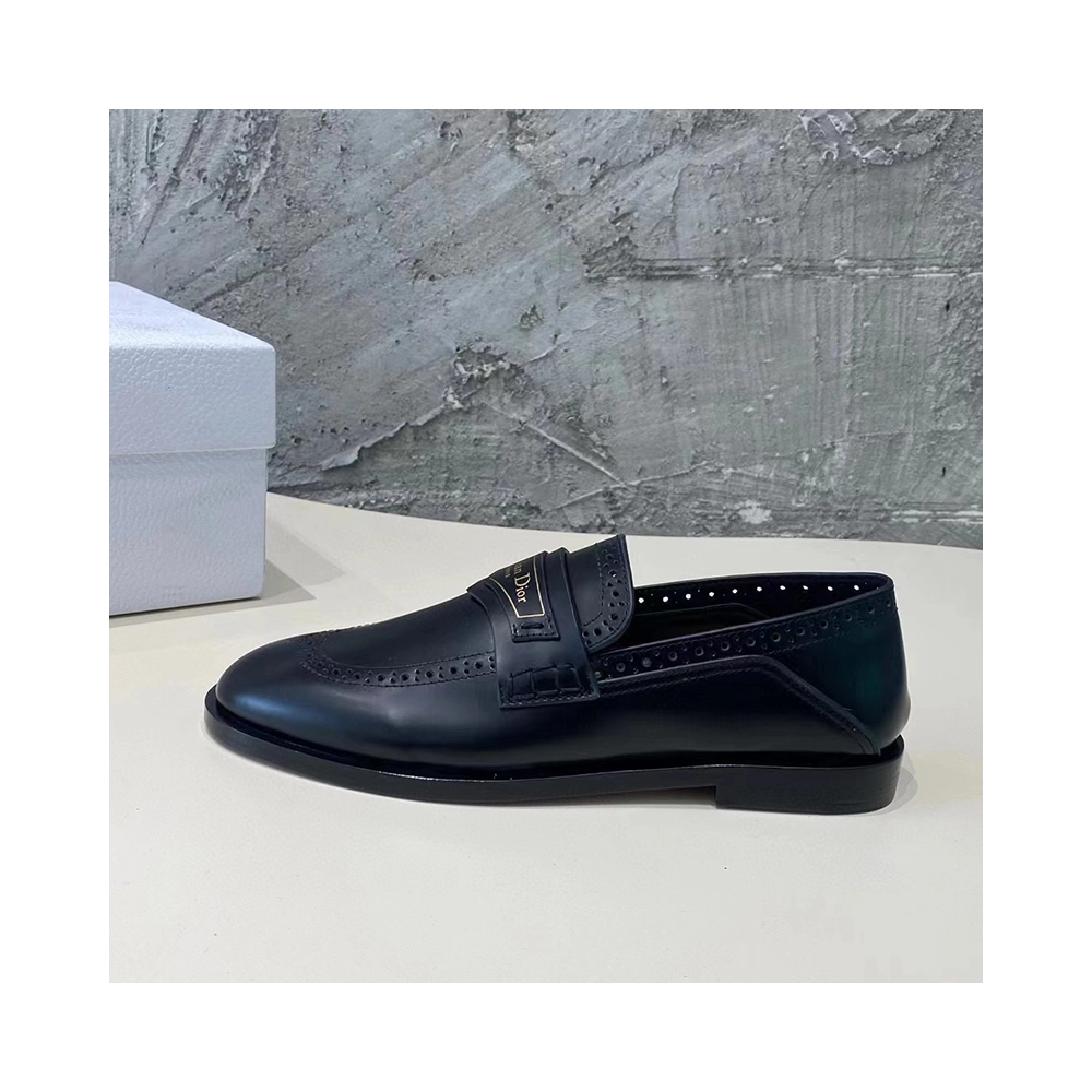 Dior Boy Loafer Black Calfskin,DIOR Reps Sneakers,Other Brand Reps Sneakers