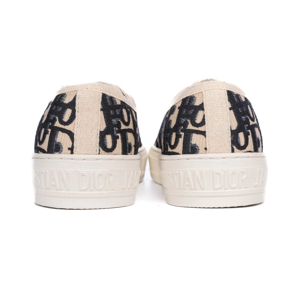 Dior Oblique Embroidered CottonWalknDior Sneaker Deep Blue,DIOR Reps Sneakers,Other Brand Reps Sneakers
