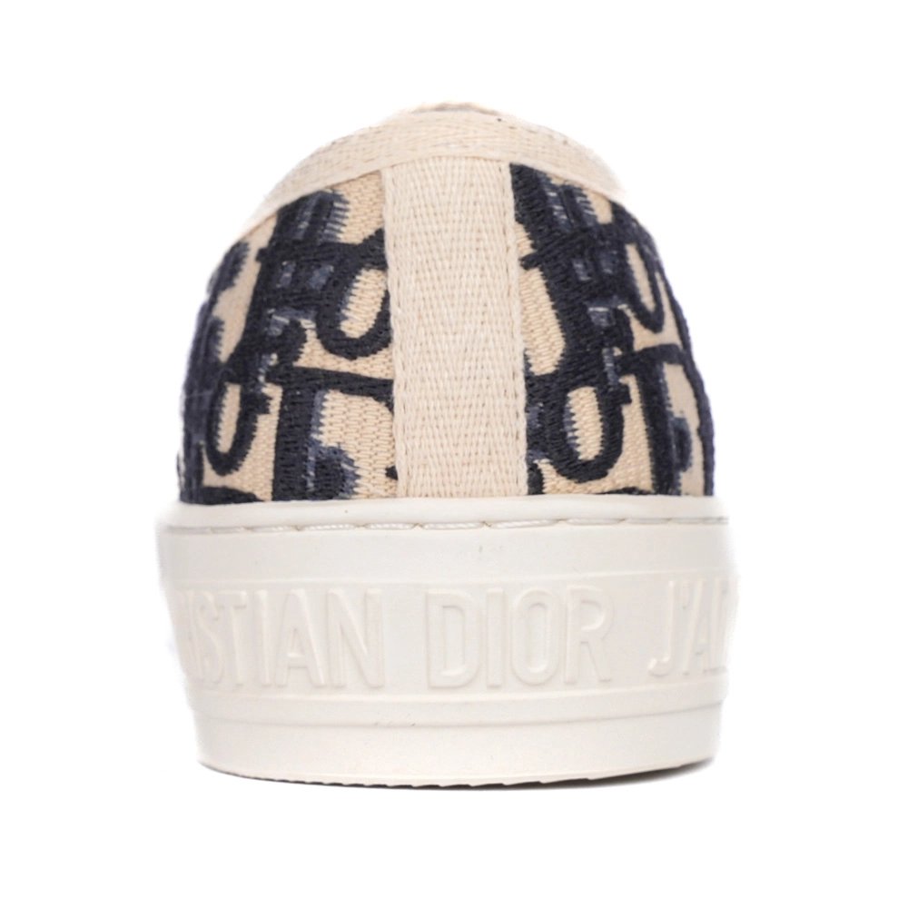 Dior Oblique Embroidered CottonWalknDior Sneaker Deep Blue,DIOR Reps Sneakers,Other Brand Reps Sneakers