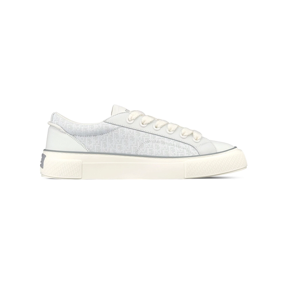 B33 SNEAKER White Smooth Calfskin and Dior Oblique Jacquard,DIOR Reps Sneakers,Other Brand Reps Sneakers