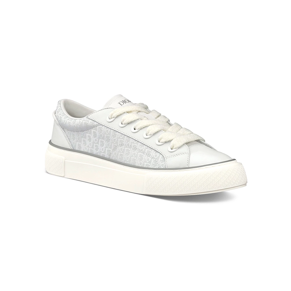 B33 SNEAKER White Smooth Calfskin and Dior Oblique Jacquard,DIOR Reps Sneakers,Other Brand Reps Sneakers
