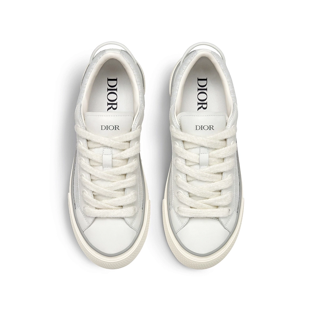 B33 SNEAKER White Smooth Calfskin and Dior Oblique Jacquard,DIOR Reps Sneakers,Other Brand Reps Sneakers