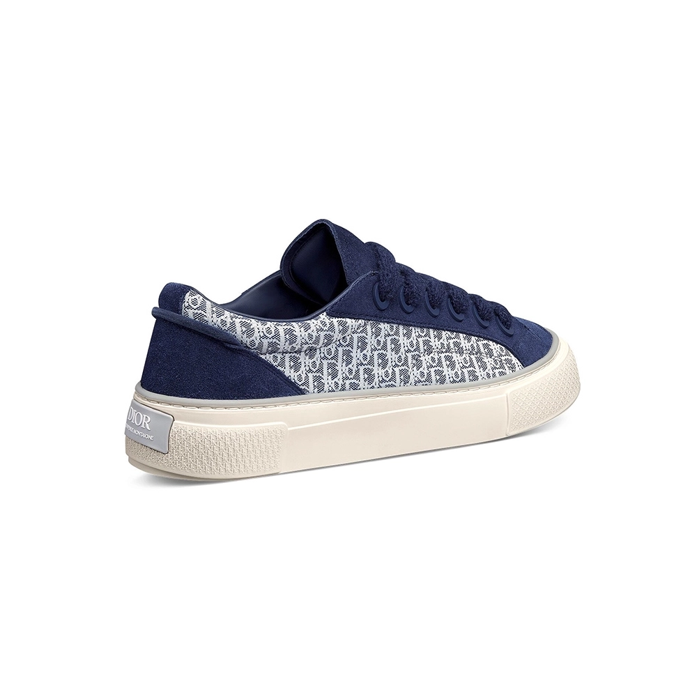 B33 SNEAKER Navy blue Smooth Calfskin Dior Oblique Jacquard,DIOR Reps Sneakers,Other Brand Reps Sneakers