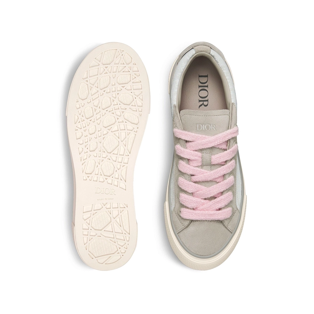 B33 SNEAKER Gray and white Smooth Calfskin Dior Oblique Jacquard,DIOR Reps Sneakers,Other Brand Reps Sneakers