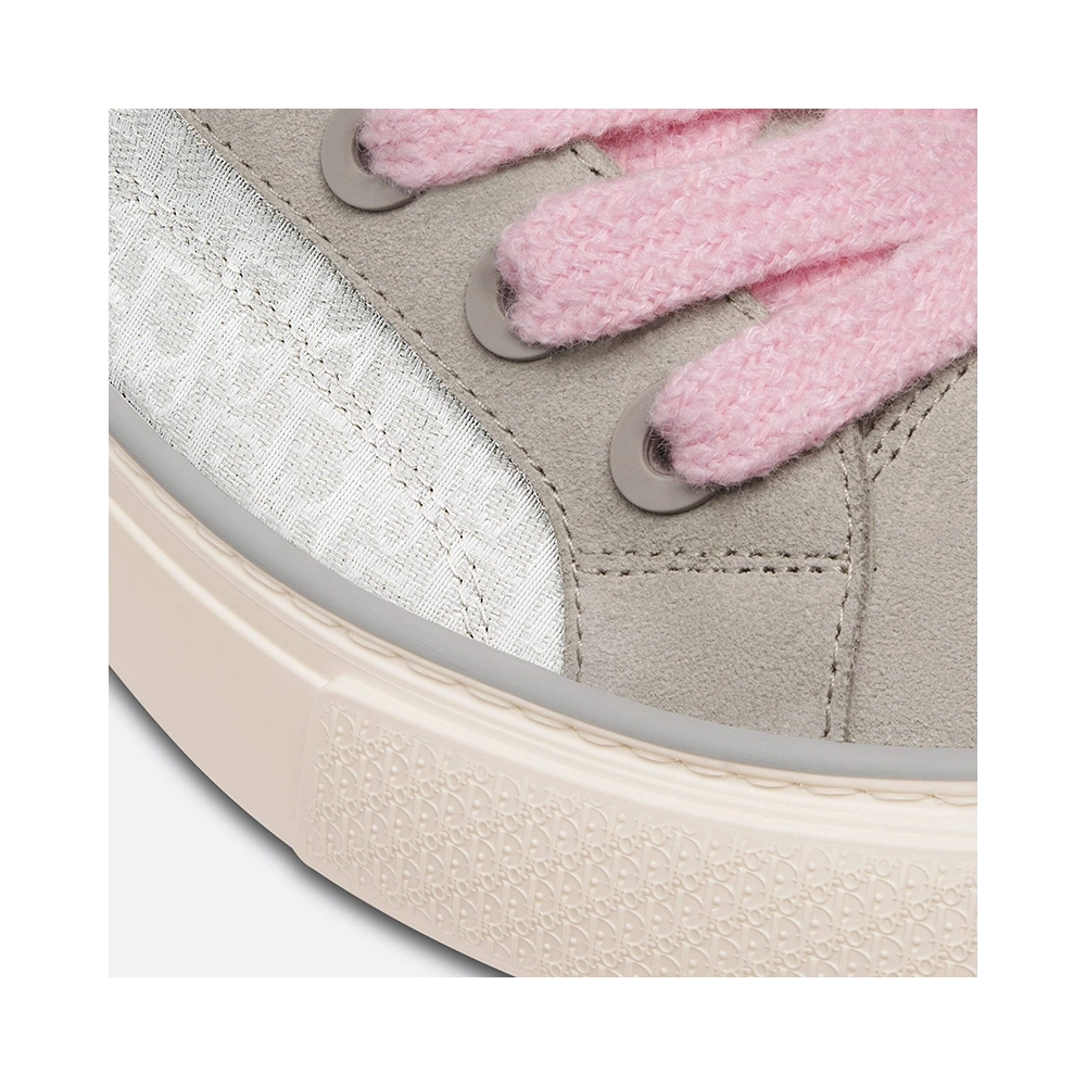 B33 SNEAKER Gray and white Smooth Calfskin Dior Oblique Jacquard,DIOR Reps Sneakers,Other Brand Reps Sneakers