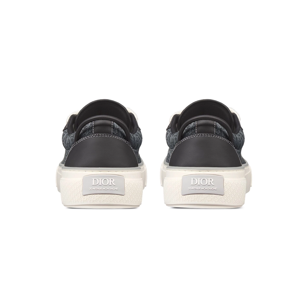 B33 SNEAKER Black Smooth Calfskin and Dior Oblique Jacquard,DIOR Reps Sneakers,Other Brand Reps Sneakers