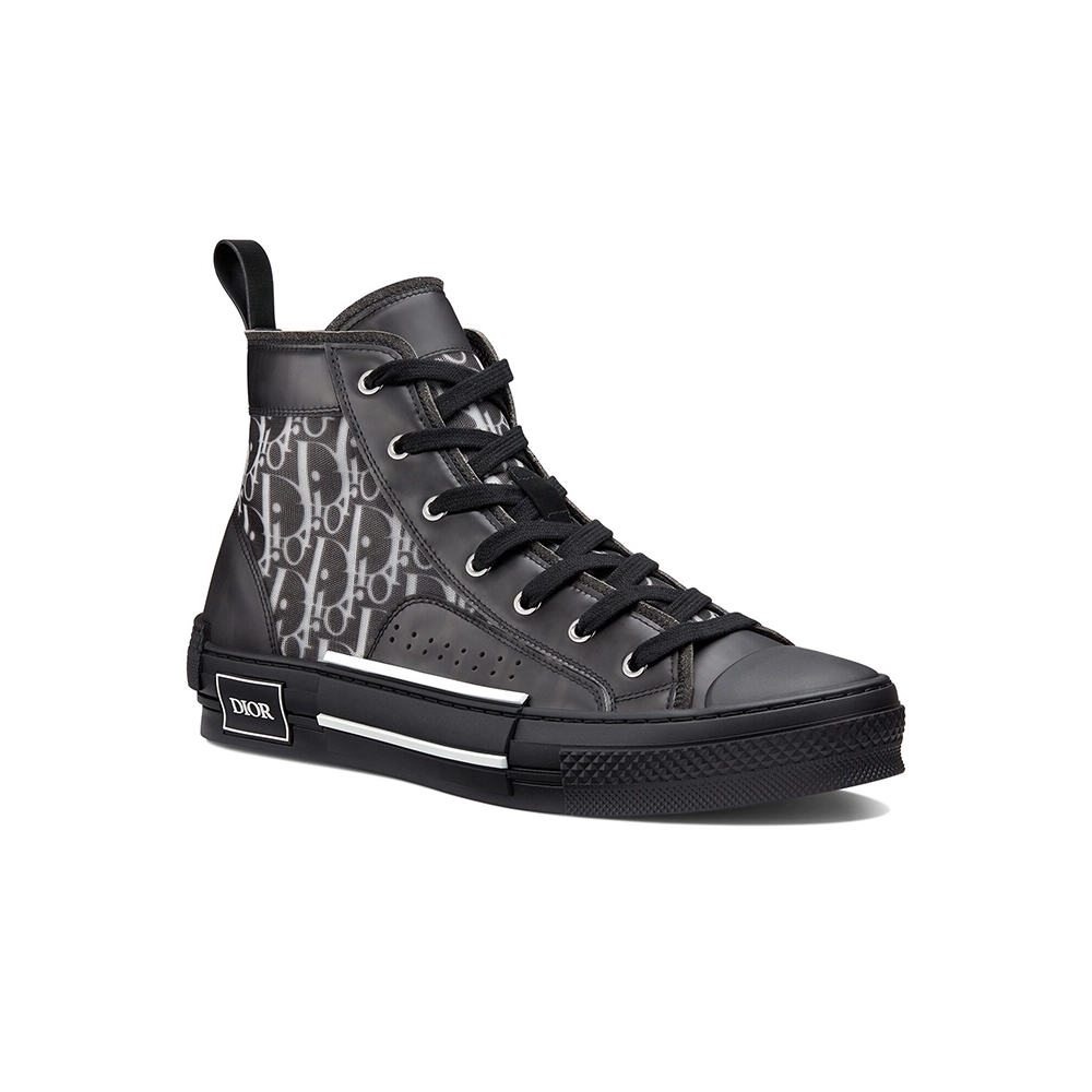 Dior B23 High Top Canvas Oblique Black,DIOR Reps Sneakers,Other Brand Reps Sneakers