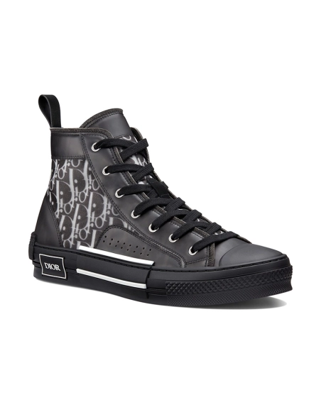 Dior B23 High Top Canvas Oblique Black,DIOR Reps Sneakers,Other Brand Reps Sneakers