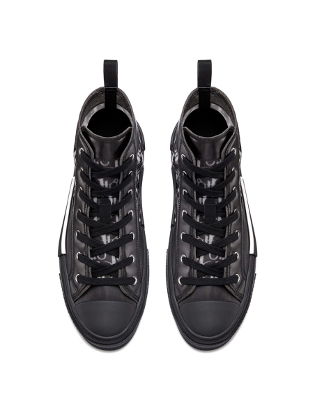 Dior B23 High Top Canvas Oblique Black,DIOR Reps Sneakers,Other Brand Reps Sneakers