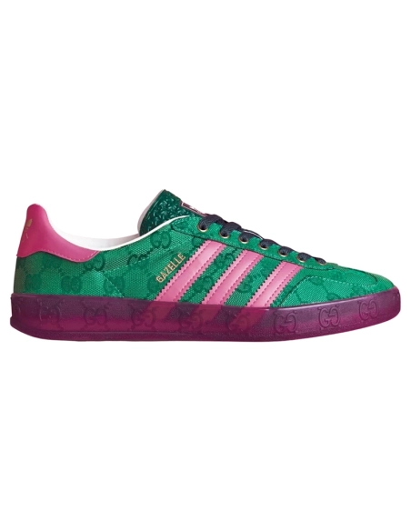 Adidas X Gucci Gazelle Green GG Monogram,GUCCI SHOES Reps,Other Brand Reps Sneakers