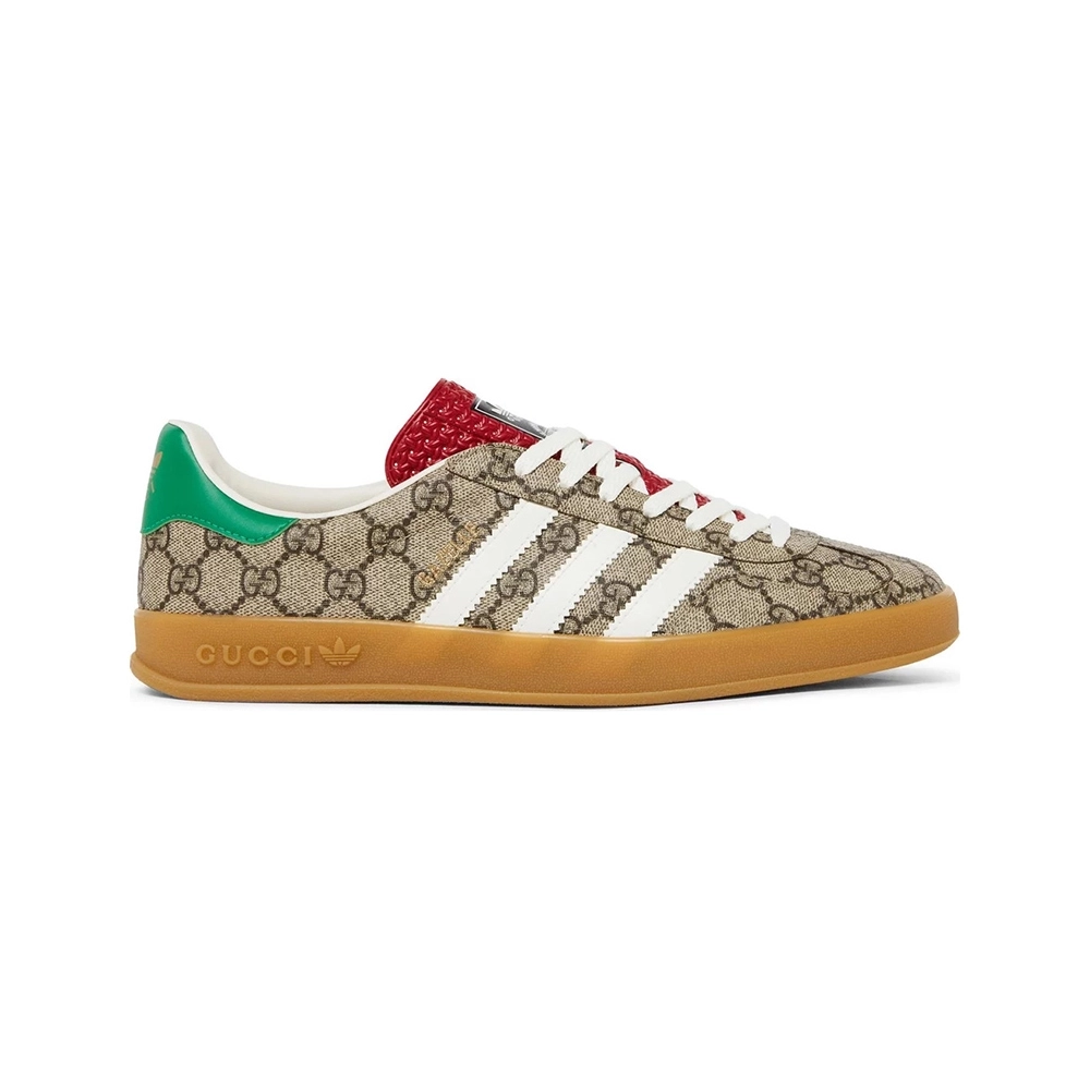Adidas X Gucci Gazelle Beige GG Monogram,GUCCI SHOES Reps,Other Brand Reps Sneakers