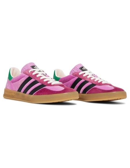 Adidas X Gucci Gazelle Pink,GUCCI SHOES Reps,Other Brand Reps Sneakers
