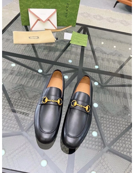 Gucci Jordaan Leather Loafer,GUCCI SHOES Reps,Other Brand Reps Sneakers