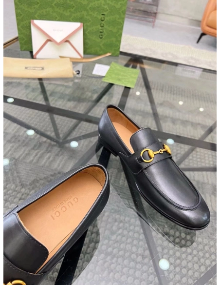 Gucci Jordaan Leather Loafer,GUCCI SHOES Reps,Other Brand Reps Sneakers