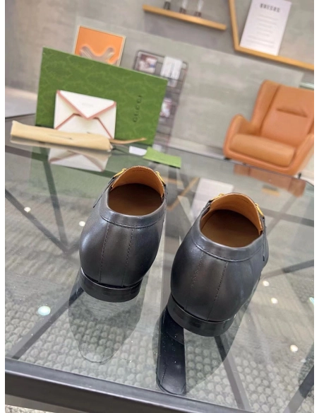 Gucci Jordaan Leather Loafer,GUCCI SHOES Reps,Other Brand Reps Sneakers