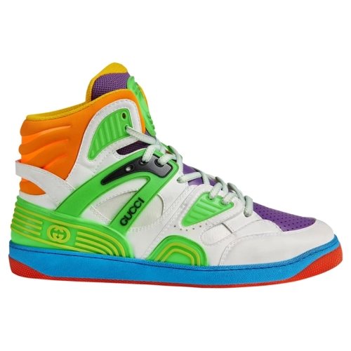 Gucci Basket High Multi Demetra,GUCCI SHOES Reps,Other Brand Reps Sneakers