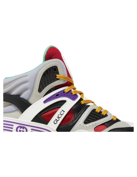 Gucci Basket High Black Demetra,GUCCI SHOES Reps,Other Brand Reps Sneakers