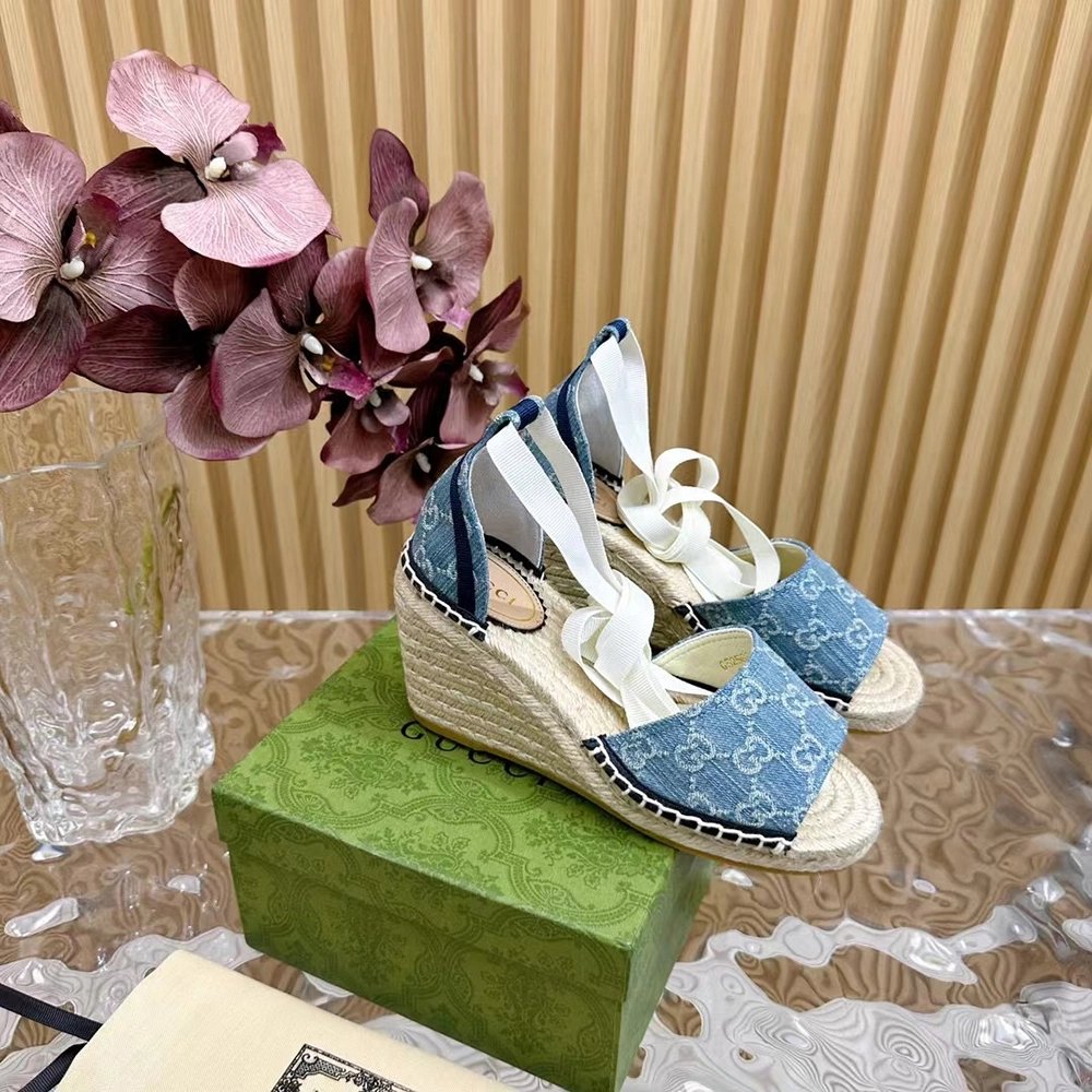 WOMENS GG PLATFORM ESPADRILLE H:8cm,GUCCI SHOES Reps,Other Brand Reps Sneakers