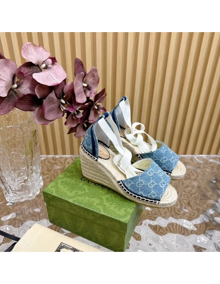 WOMENS GG PLATFORM ESPADRILLE H:8cm,GUCCI SHOES Reps,Other Brand Reps Sneakers