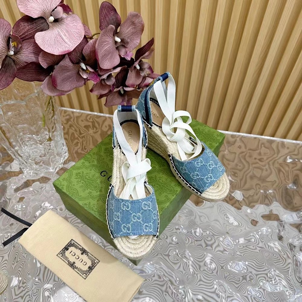 WOMENS GG PLATFORM ESPADRILLE H:8cm,GUCCI SHOES Reps,Other Brand Reps Sneakers