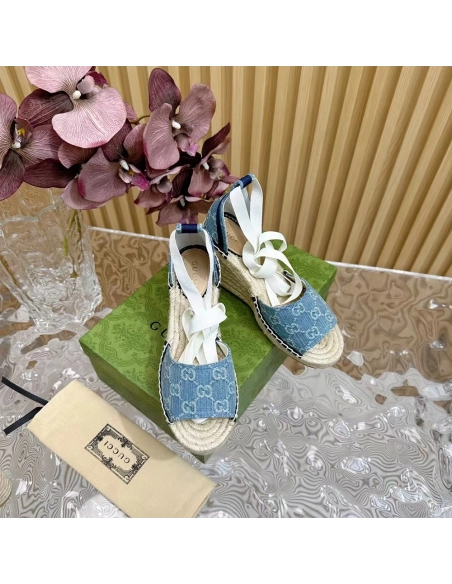 WOMENS GG PLATFORM ESPADRILLE H:8cm,GUCCI SHOES Reps,Other Brand Reps Sneakers