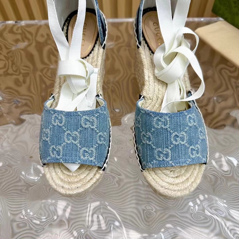 WOMENS GG PLATFORM ESPADRILLE H:8cm,GUCCI SHOES Reps,Other Brand Reps Sneakers