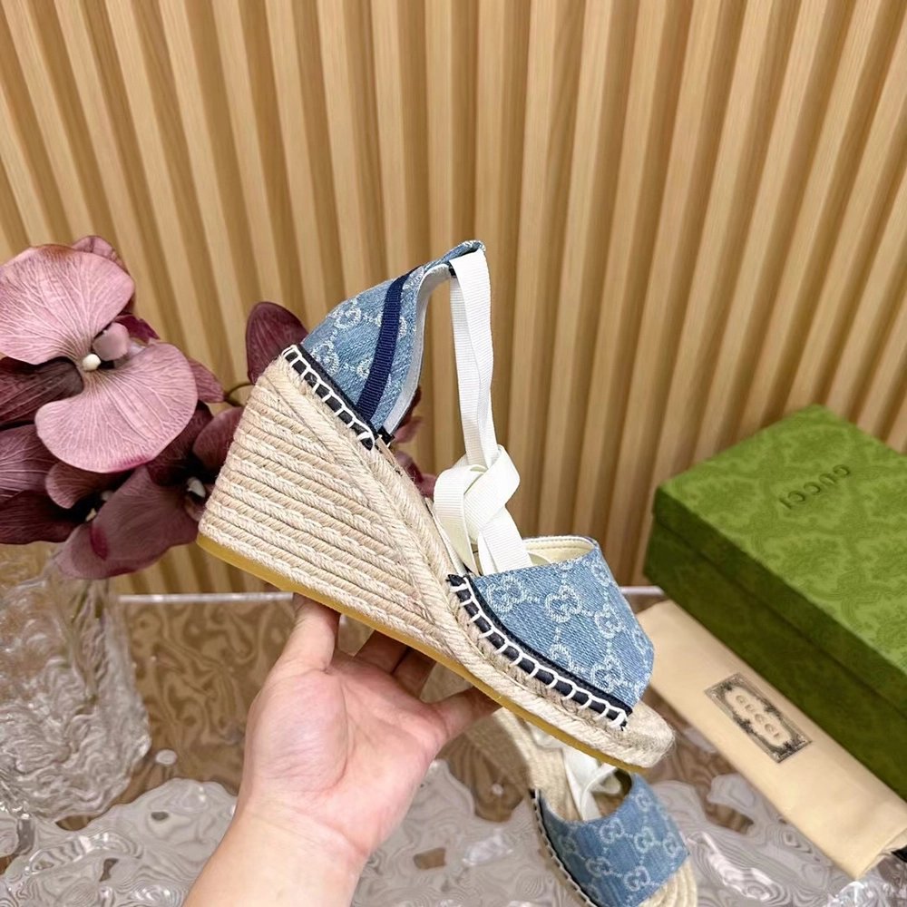 WOMENS GG PLATFORM ESPADRILLE H:8cm,GUCCI SHOES Reps,Other Brand Reps Sneakers