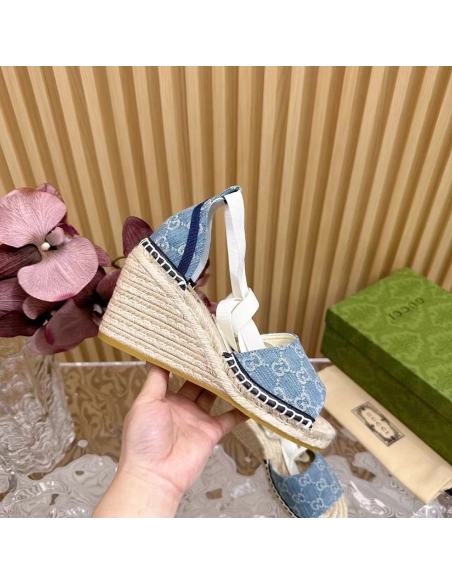 WOMENS GG PLATFORM ESPADRILLE H:8cm,GUCCI SHOES Reps,Other Brand Reps Sneakers