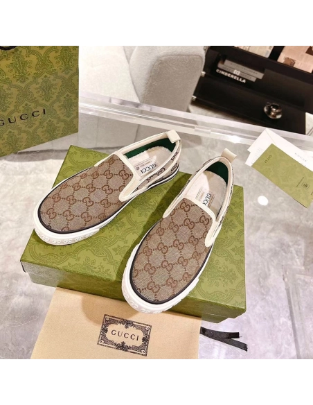 GUCCI TENNIS 1977 SLIPON SNEAKER,GUCCI SHOES Reps,Other Brand Reps Sneakers