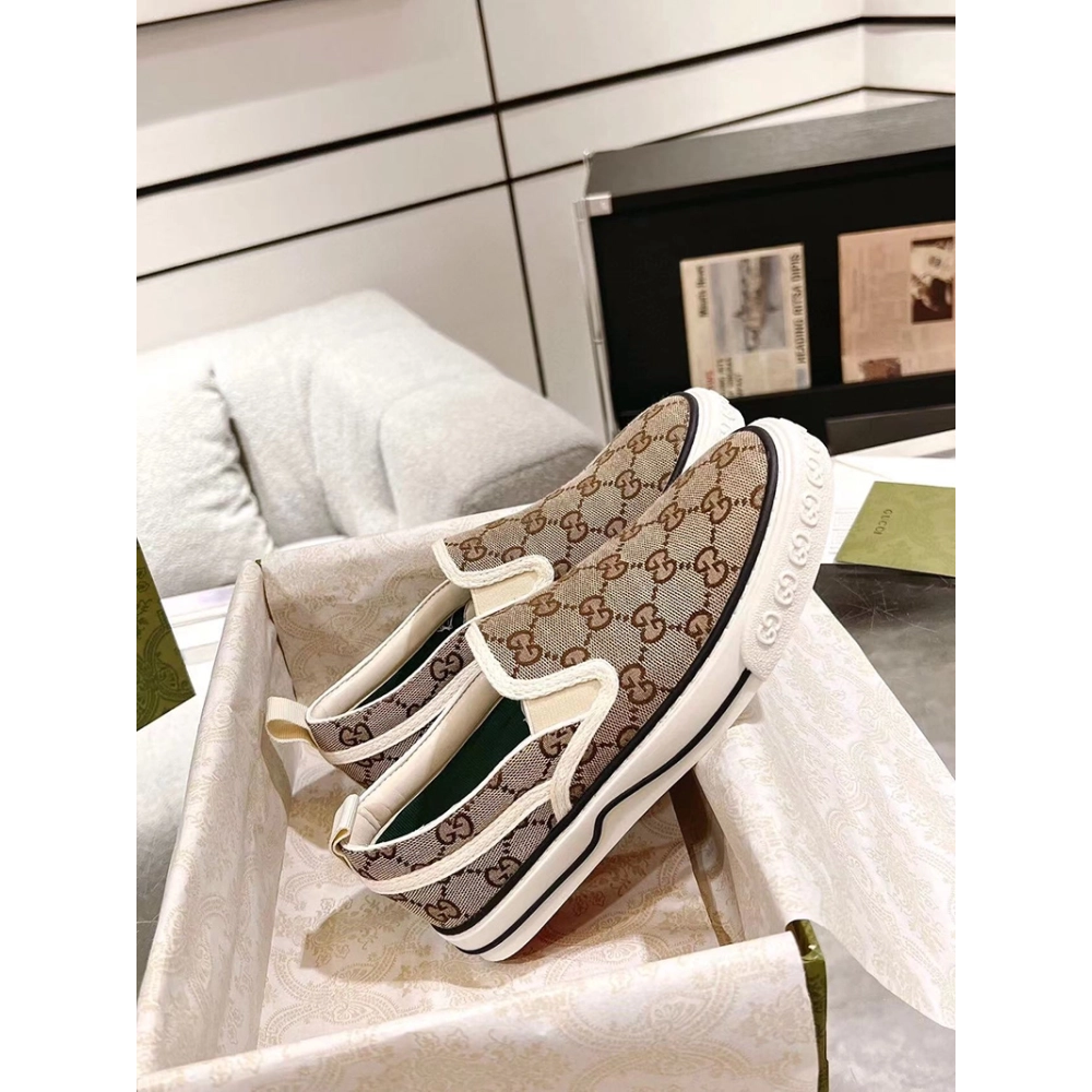 GUCCI TENNIS 1977 SLIPON SNEAKER,GUCCI SHOES Reps,Other Brand Reps Sneakers