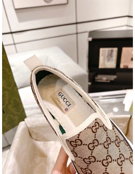 GUCCI TENNIS 1977 SLIPON SNEAKER,GUCCI SHOES Reps,Other Brand Reps Sneakers