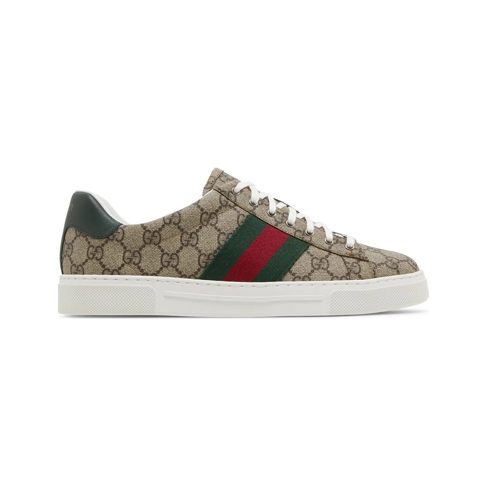 Gucci Ace GG Crystal Canvas Beige,GUCCI SHOES Reps,Other Brand Reps Sneakers