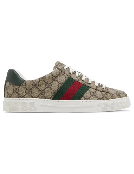 Gucci Ace GG Crystal Canvas Beige,GUCCI SHOES Reps,Other Brand Reps Sneakers