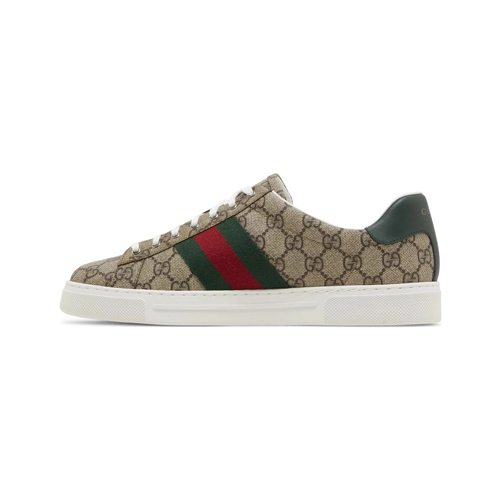 Gucci Ace GG Crystal Canvas Beige,GUCCI SHOES Reps,Other Brand Reps Sneakers