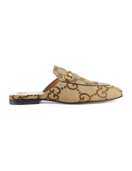 GUCCI WOMENS JUMBO GG PRINCETOWN SLIPPER,GUCCI SHOES Reps,Other Brand Reps Sneakers