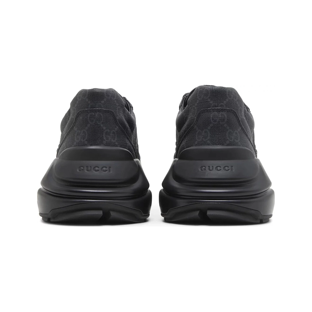 Gucci GG Rhyton Black Monogram,GUCCI SHOES Reps,Other Brand Reps Sneakers