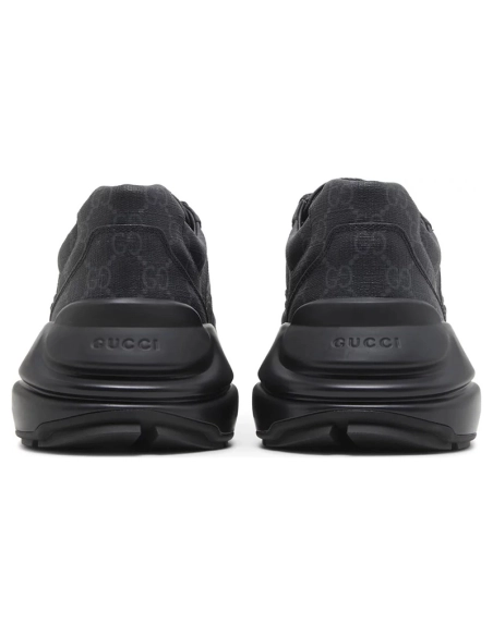 Gucci GG Rhyton Black Monogram,GUCCI SHOES Reps,Other Brand Reps Sneakers