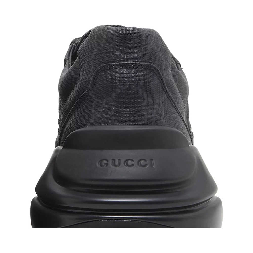 Gucci GG Rhyton Black Monogram,GUCCI SHOES Reps,Other Brand Reps Sneakers