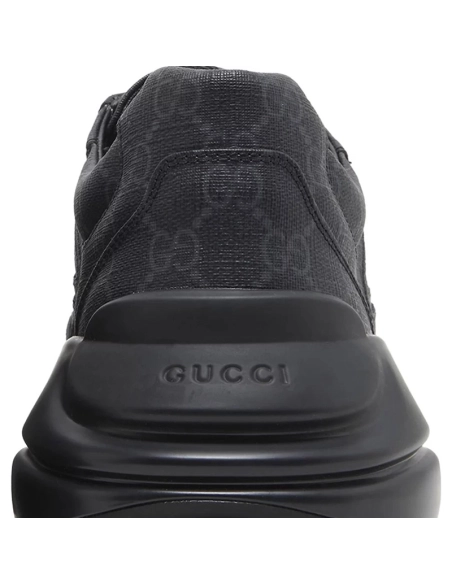 Gucci GG Rhyton Black Monogram,GUCCI SHOES Reps,Other Brand Reps Sneakers